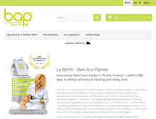 Tablet Screenshot of le-bap.com